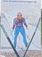 Le tremplin à ski