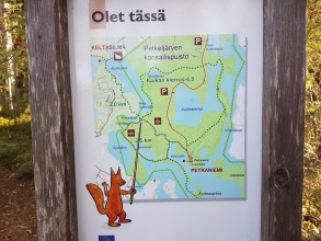 rando dans le Parc de Petkeljarven